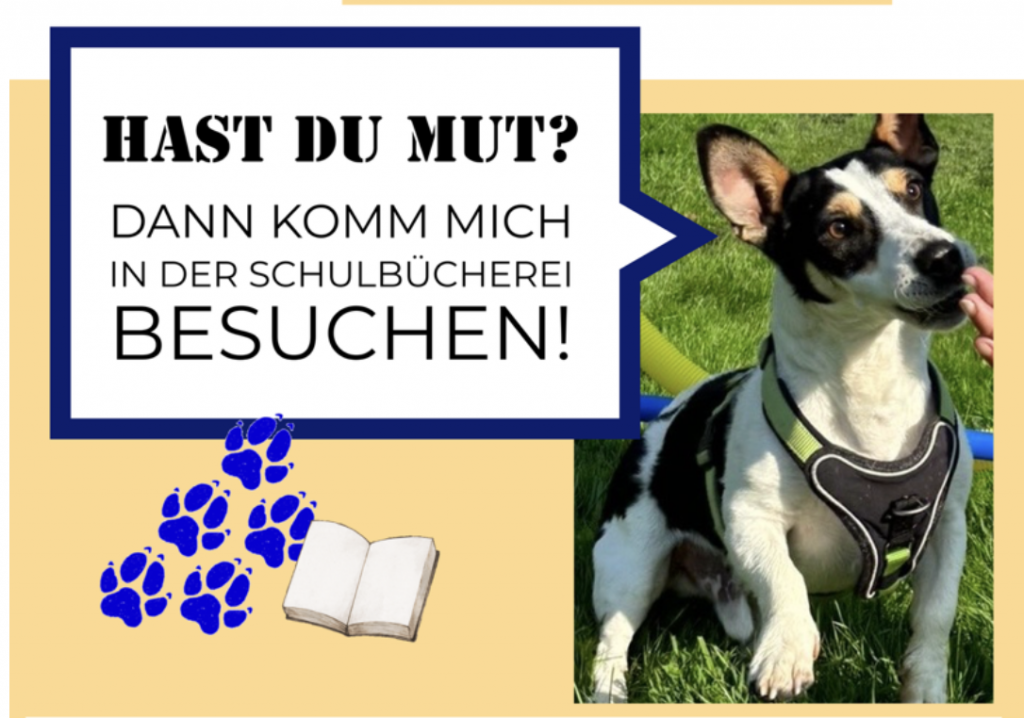 Vorlesen für mehr Mut – Lesehund Ole im Förderunterricht LRS
