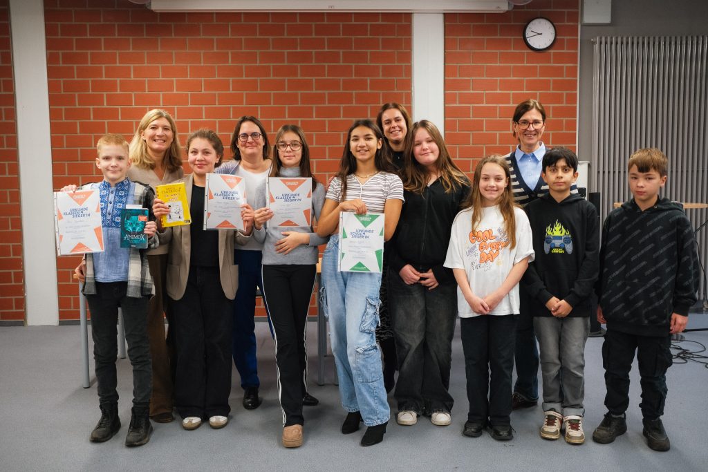 Erfolgreicher Vorlesewettbewerb im Jahrgang 6