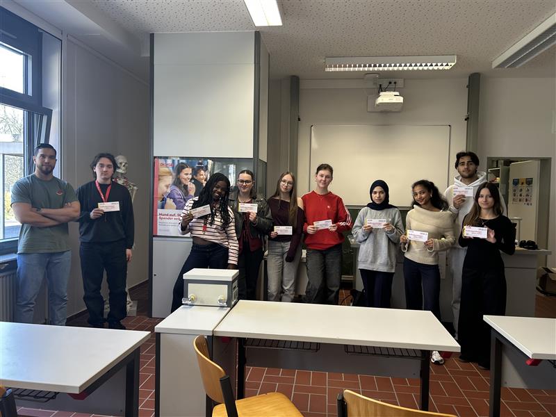 Gemeinsam gegen Blutkrebs – DKMS-Schulaktion der Schülervertretung