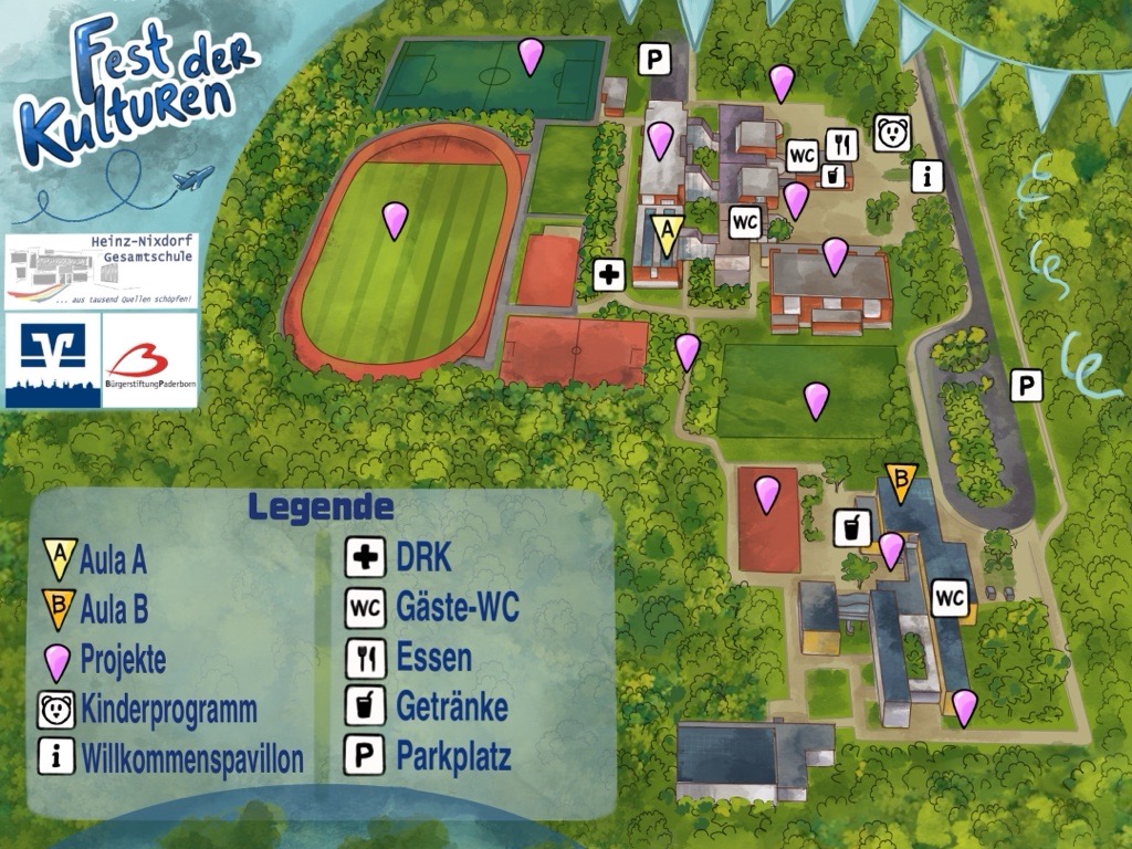 Morgen ist es so weit: Unser Fest der Kulturen findet statt! 🌍🎉